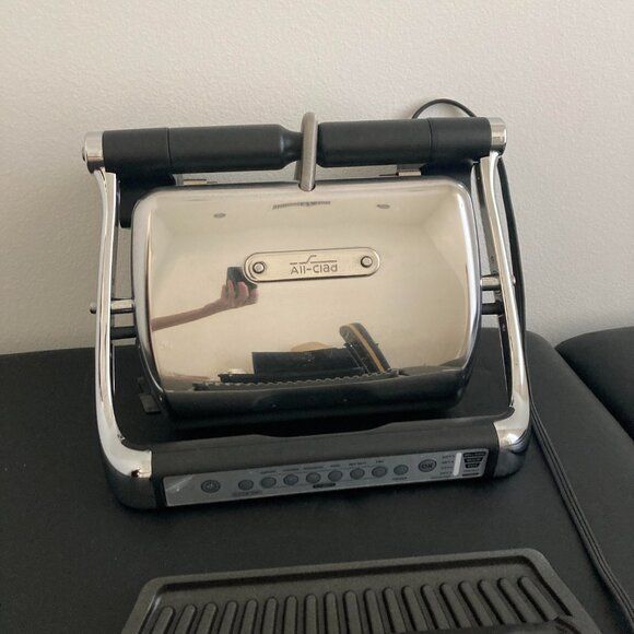 Excellent condition All-Clad 5-Level Electric Indoor Grill with AutoSense - Picture 11 of 12